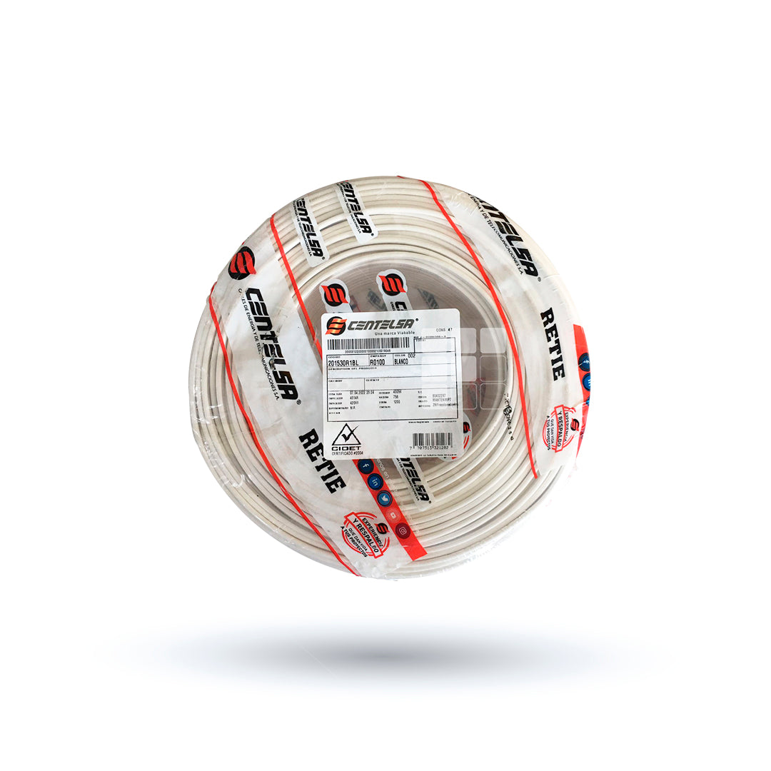 Cable cu duplex SPT 60 300v blanco