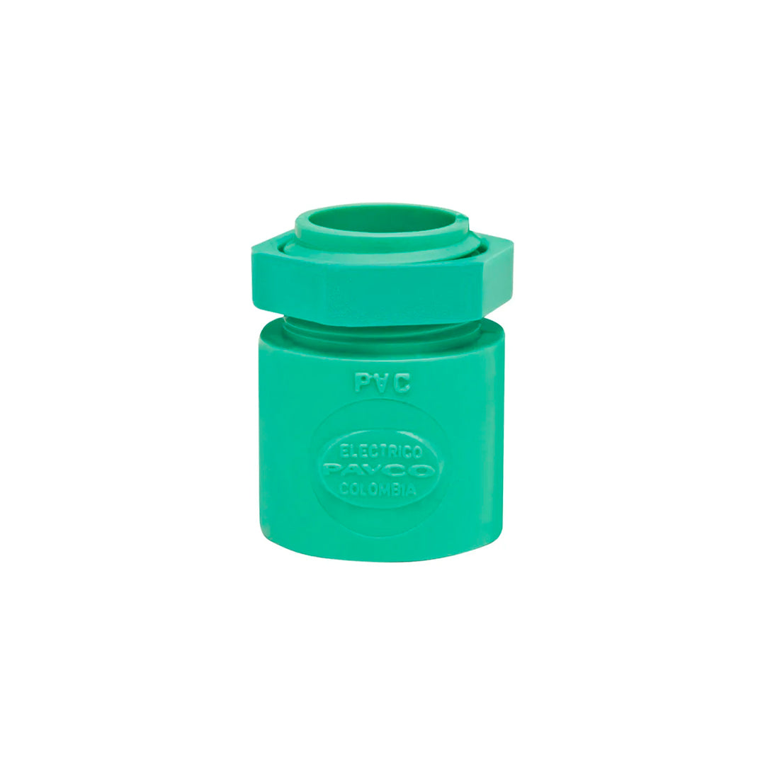 Adaptador terminal PVC 1/2"
