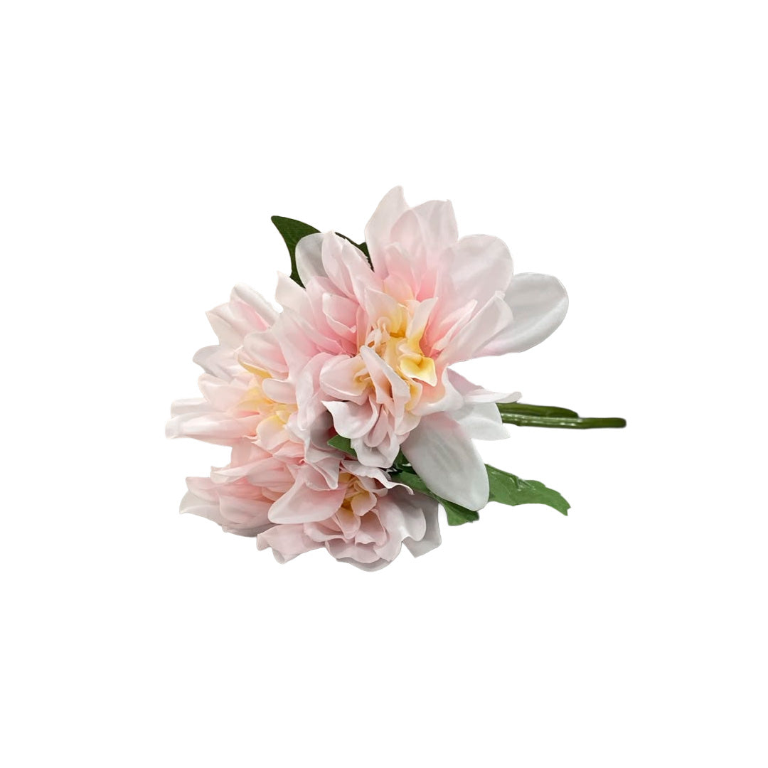 Flor artificial rosada
