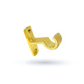 Accesorio cortinero soporte muro dorado de 3/4