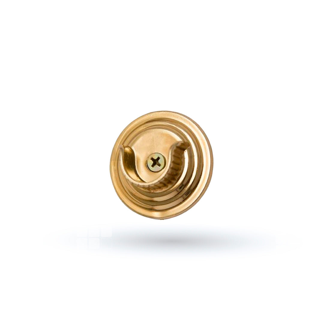 accesorio cortinero plafon dorado en U (abierto) 3/4 (170401)